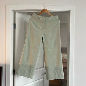 Avec Les Filles high waist wide leg pants